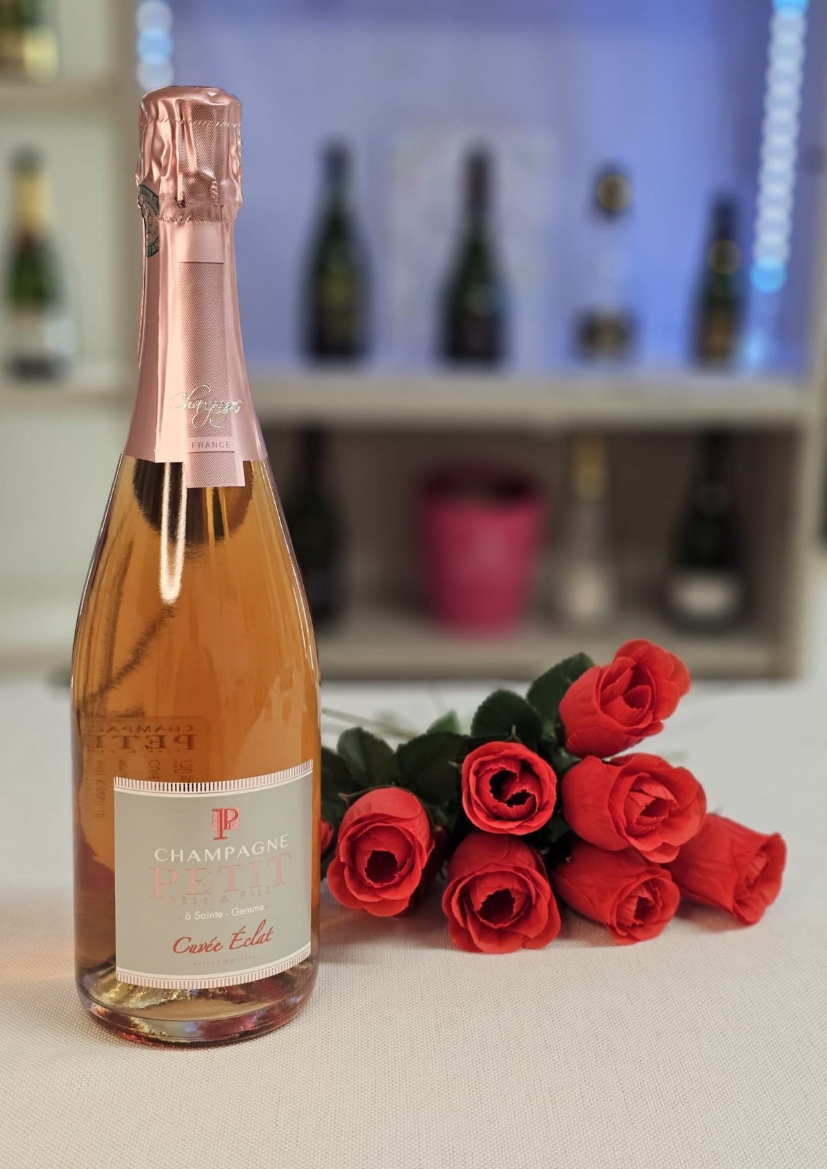 Champagne Brut Rosé – Millésime 2021 | Cuvée Éclat Flacon 75 cl